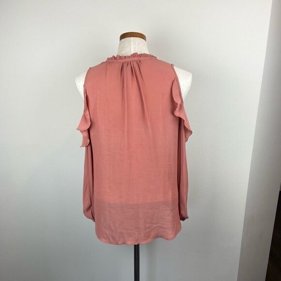 Anthropologie Maeve Liesel Ruffle Blouse - Picture 6 of 7